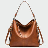 Sac hobo en cuir classique