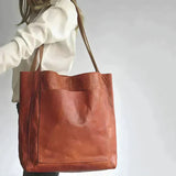 Elle - Sac à bandoulière classique en cuir
