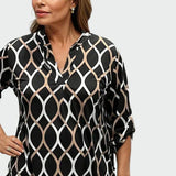 Chemise décontractée à manches longues