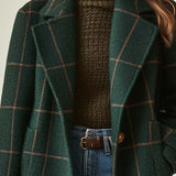 Irlande - Manteau à Motif Tartane