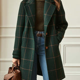 Irlande - Manteau à Motif Tartane