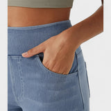 Irene - Pantalons en jean à coupe large