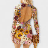 Dolores - Robe à imprimé floral