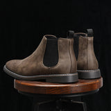 Dinis - Bottines Chelsea en Cuir