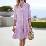 Ana - Robe d'Été à Rayures