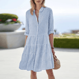 Ana - Robe d'Été à Rayures