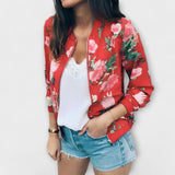 Andreia - Veste bomber élégante à fleurs
