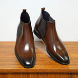 Pedro - Bottines Chelsea en Cuir