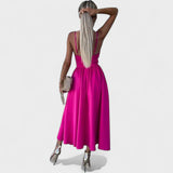 Cielo - Robe Midi avec Ouverture