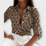 Romina - Blouse à col classique