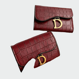 Portefeuille en cuir de luxe